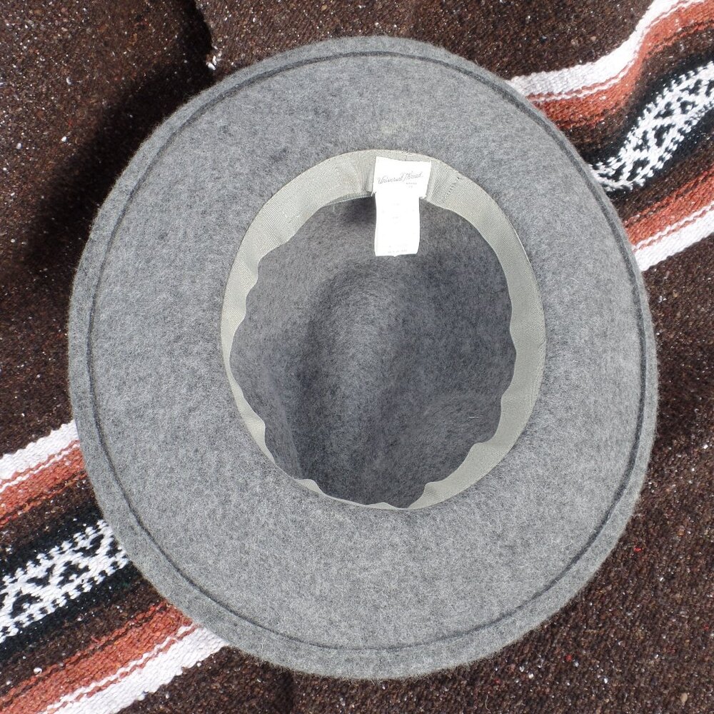UNIVERSAL Thread 100% Wool Hat GRAY MEDIUM - Picture 4 of 9